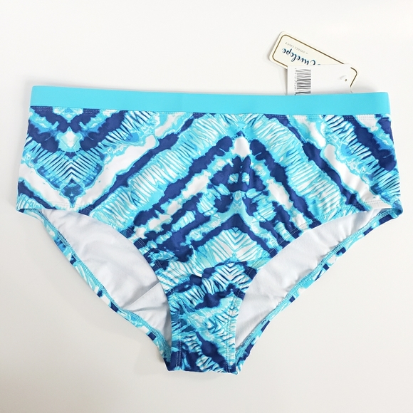 Pink Envelope Swim Bottoms 1X BNWT - Picture 1 of 3